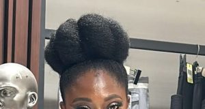 Yvonne Jegede goes on a movie night with unknown man Yvonne Jegede goes on a movie night with unknown man