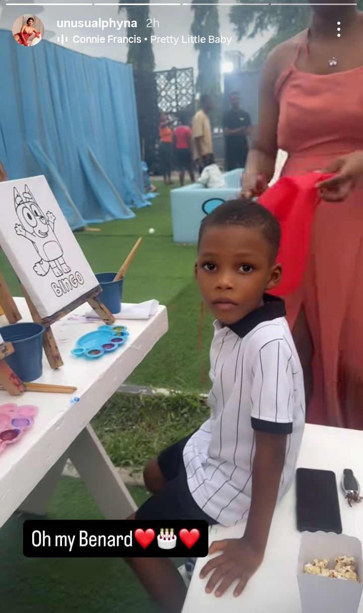 Phyna celebrates late sister's son on his birthday