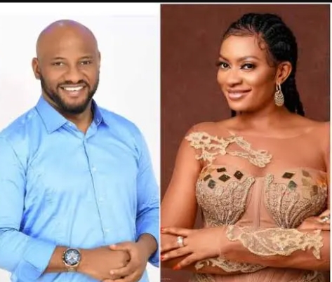 I met Yul Edochie at GCE Centre - May Edochie