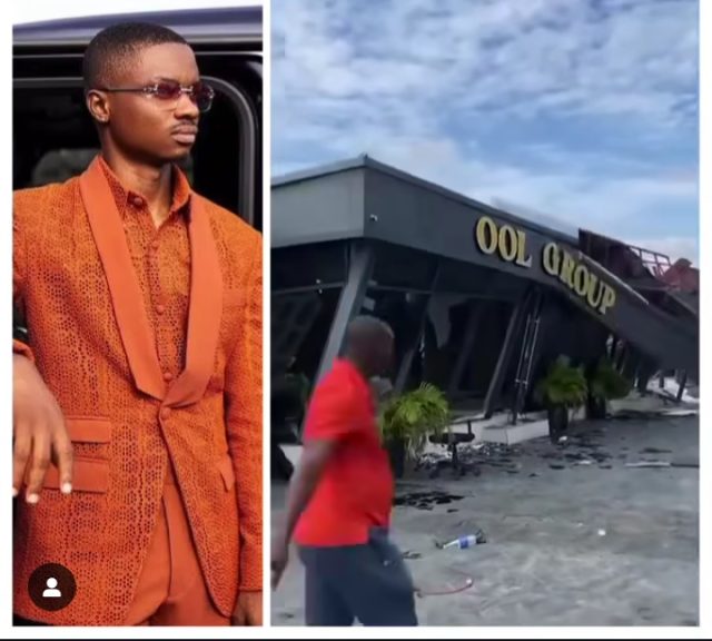 Lagos Govt demolishes Ola of Lagos showroom Lagos Govt demolishes Ola of Lagos showroom