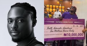 BBNaija: Faith gifted N10m by fans BBNaija: Faith gifted N10m by fans