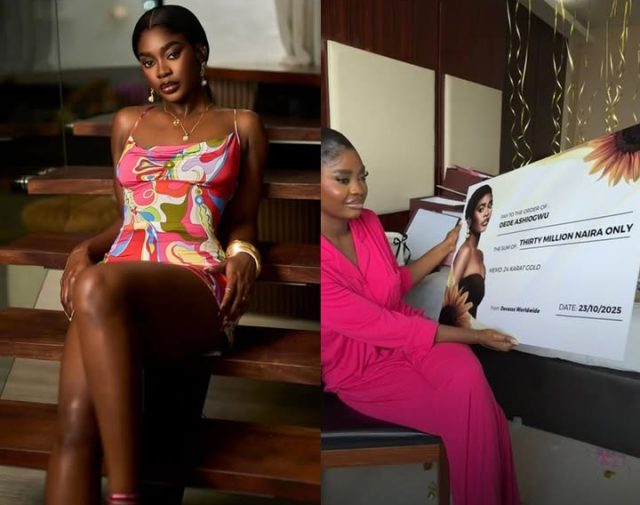 Dede receives N30m cash, other lavish gifts from fans