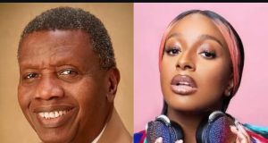 Dj Cuppy reacts to Adeboye’s call for prayers for single people Dj Cuppy reacts to Adeboye's call for prayers for single people