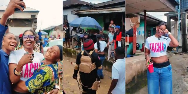 Tacha revisits childhood home