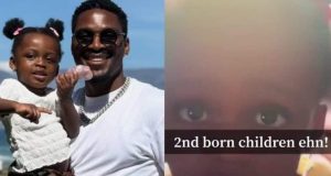 Tobi Bakre laments as his daughter breaks his TV for a second time Tobi Bakre laments as his daughter breaks his TV for a second time