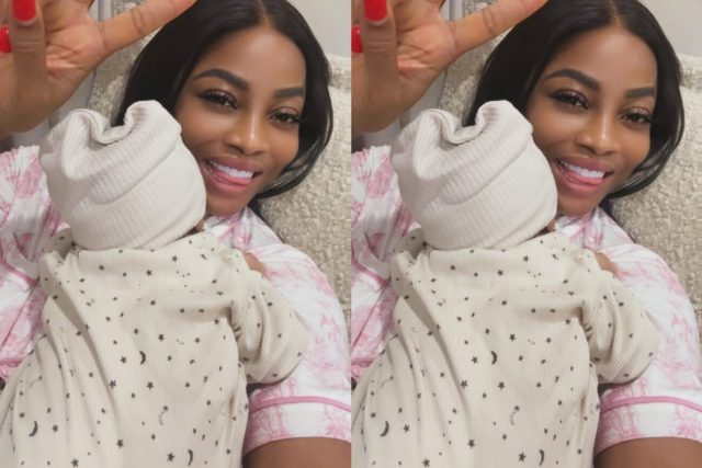 Toke Makinwa replies fan who thinks her daughter’s father is a Muslim Toke Makinwa replies fan who thinks her daughter’s father is a Muslim