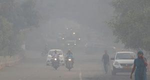 Toxic haze chokes Indian capital Toxic haze chokes Indian capital