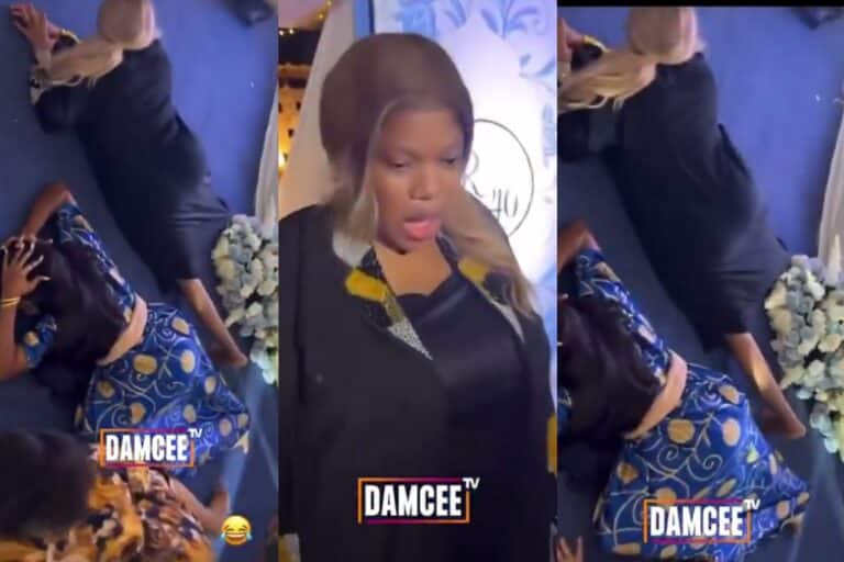 Toyin Abraham showcases twerking skulls at Rakeem's 40th day celebration