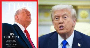 Trump blasts TIME magazine for ‘disappearing’ his hair Trump blasts TIME magazine for 'disappearing' his hair