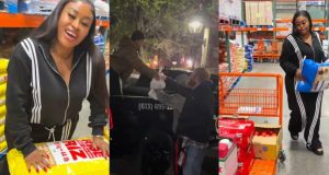 Sarah Martins shares food to homeless people in Canada Sarah Martins shares food on the streets of Canada