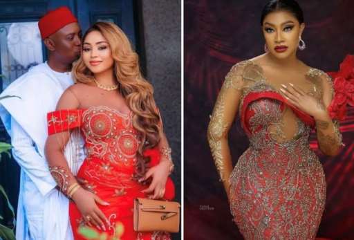 Angela Okorie mocks Regina Daniels amid marital battles Angela Okorie mocks Regina Daniels amid marital battles
