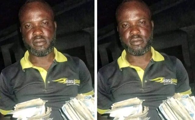 Pictured! Alleged supplier of drugs to bandits arrested