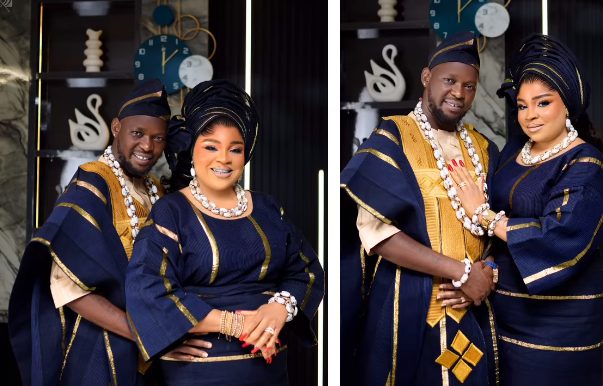 Bimbo & Okiki Afolayan celebrate 7th wedding anniversary Bimbo & Okiki Afolayan celebrate 7th wedding anniversary