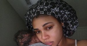 Blessing Okagbare celebrates 37th birthday with first child Blessing Okagbare