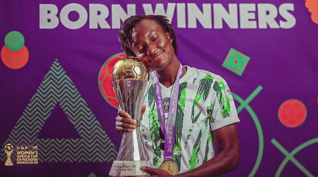 Super Falcons forward, Ifeoma Onumonu retires from football