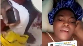 Funke Akindele replies troll who questioned her use of nylon bag Funke Akindele replies troll who questioned her use of nylon bag