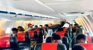 JUST IN: Super Eagles lands in Uyo after mid-air scare JUST IN: Super Eagles lands in Uyo after mid-air scare