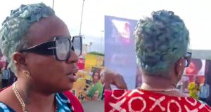 Anita Joseph rocks Grey Hair… Anita Jospeh has been spotted rocking a short grey heair.