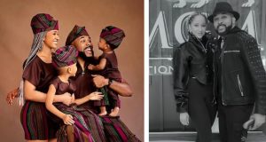 Banky W, Adesuwa celebrate 8th wedding anniversary Banky W & Adesua Etomi