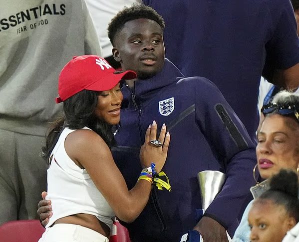 Bukayo Saka 'gets engaged' to his long-term girlfriend Bukayo Saka 'gets engaged' to his long-term girlfriend