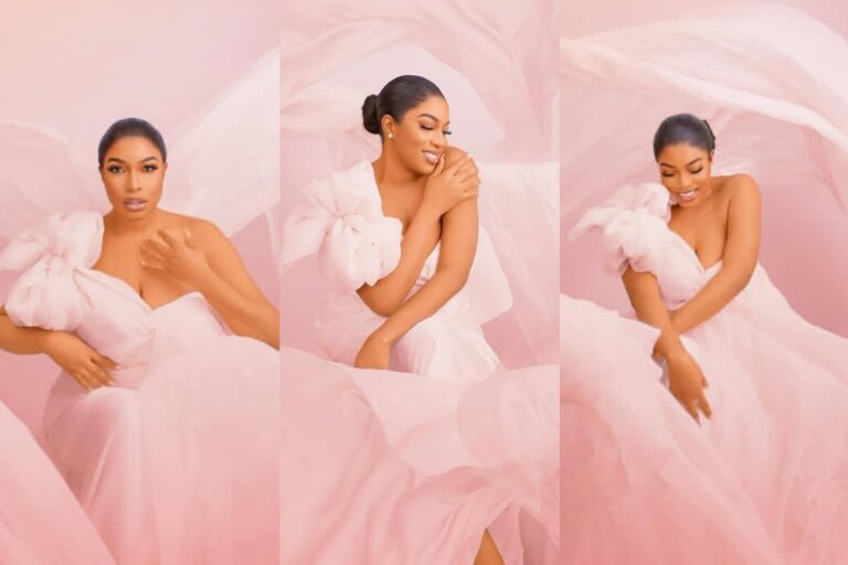 Chika Ike celebrates 40th birthday as a mother 