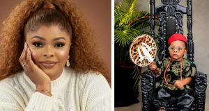 Dayo Amusa’s son turns ONE Dayo Amusa celebrates son as he turns one