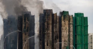 De.ath toll in Hong Kong tower block fire rises to 55 Hong Kong tower fire
