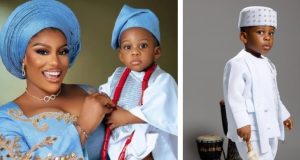 Eriata Ese celebrates son @ 2 Eriata Ese celebrates son @ 2