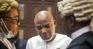 FG pushes for de.ath penalty against Nnamdi Kanu FG pushes for de.ath penalty against Nnamdi Kanu