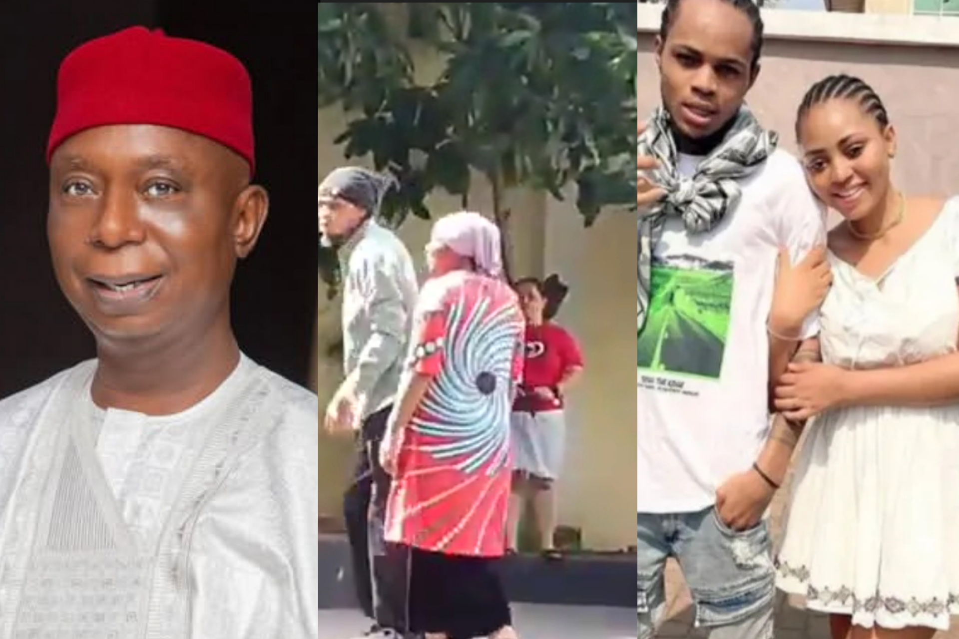 Ned Nwoko releases video of Regina Daniels' brother displaying harassment