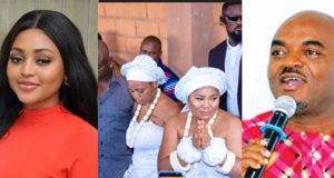 Emeka Rollas apologises to Regina Daniels, family over past comment Regina Daniels blasts Emeka Rollas over statement on marriage and family