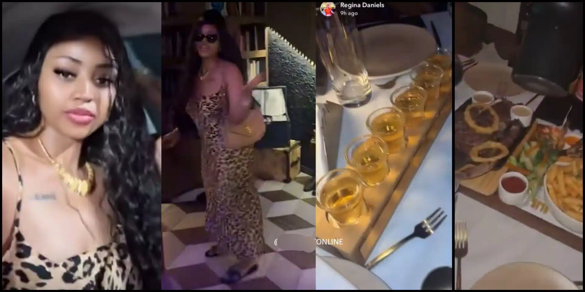 Regina Daniels spotted at the club amidst marital crisis