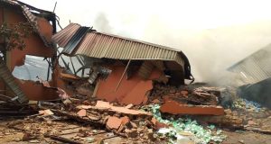 Goods worth millions of naira destroyed as fire guts Nnewi factory Fire guts Nnewi factory, Anambra