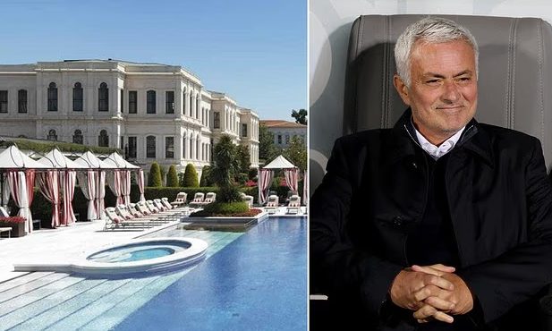 Jose Mourinho accused of 'leaving Fenerbahce with a staggering £656k hotel bill' Jose Mourinho accused of 'leaving Fenerbahce with a staggering £656k hotel bill'
