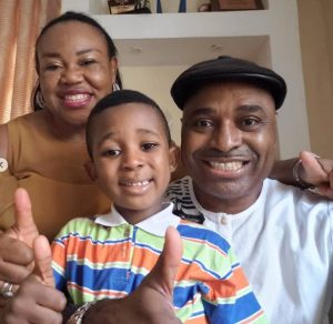 Kenneth Okonkwo celebrates birthday with RARE family photos 
