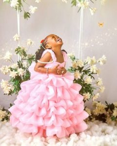 Kiekie celebrates daughter at THREE 