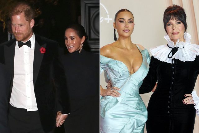 Kim Kardashian & Kris Jenner delete photos with Prince Harry and Meghan Markle Kim Kardashian & Kris Jenner delete photos with Prince Harry and Meghan Markle