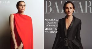 Meghan Markle goes barefaced on cover of Harper’s Bazaar magazine Meghan Markle goes barefaced on cover of Harper's Bazaar magazine