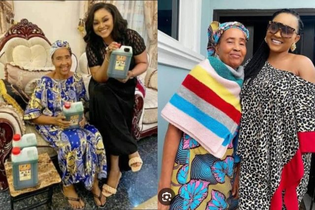Mercy Aigbe announces burial date for late mum