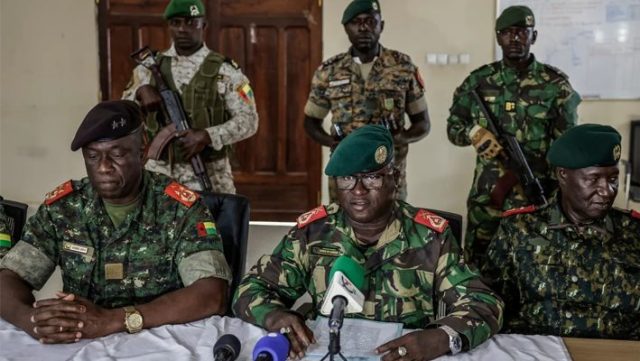 Military announces takeover in Guinea-Bissau Guinea-Bissau military