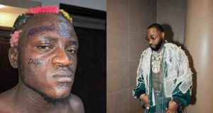 Portable shades Davido again Na Burna Boy send N20m unlike OBO - Portable shades Davido