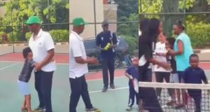Ned Nwoko spends time with his kids amidst marital crisis Ned Nwoko spends time with his kids amidst marital crisis