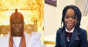 Ooni of Ife celebrates son with Naomi @ FIVE Ooni of Ife celebrates son @ FIVE