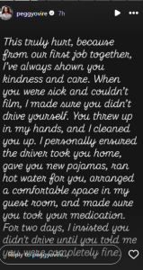 Taye Arimoro: Peggy Ovire breaks silence