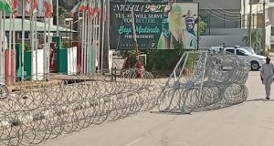 JUST IN: Police seals PDP National Secretariat in Abuja JUST IN: Police seals PDP National Secretariat in Abuja