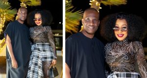 Rita Dominic celebrates husband Rita Dominic celebrates husband