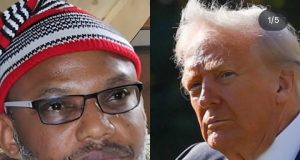 Nnamdi Kanu writes to Trump over Christian Genocide in Nigeria Nnamdi Kanu writes to Trump over Christian Genocide in Nigeria