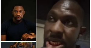 Taye Arimoro accuses Peggy Ovire and her team of assault Peggy Ovire and Taye Arimoro clash on movie set