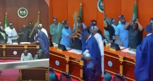Taraba Assembly speaker, 15 lawmakers defect to APC Taraba Assembly speaker, 15 lawmakers defect to APC