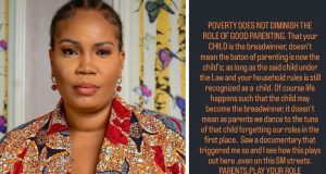 That your child pays the bills doesn’t make them parent- Biodun Stephen That your child pays the bills doesn’t make them parent- Biodun Stephen